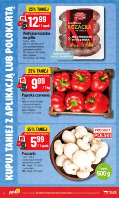 POLOmarket - gazetka promocyjna Kupuj taniej z POLOappką od środy 17.06 do wtorku 23.06 - strona 6