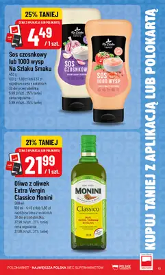 POLOmarket - gazetka promocyjna Kupuj taniej z POLOappką od środy 17.06 do wtorku 23.06 - strona 13