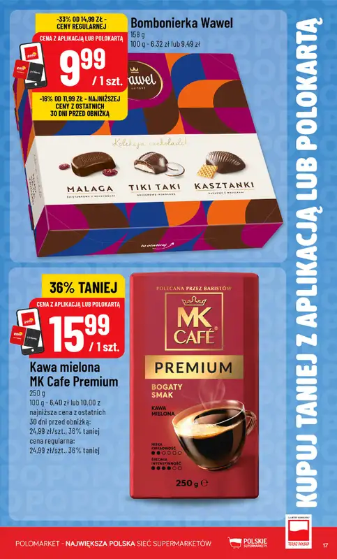 POLOmarket - gazetka promocyjna Kupuj taniej z POLOappką od środy 17.06 do wtorku 23.06 - strona 17