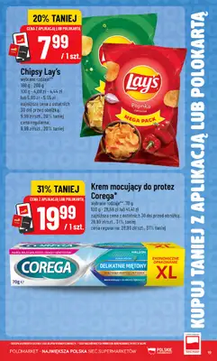 POLOmarket - gazetka promocyjna Kupuj taniej z POLOappką od środy 17.06 do wtorku 23.06 - strona 19
