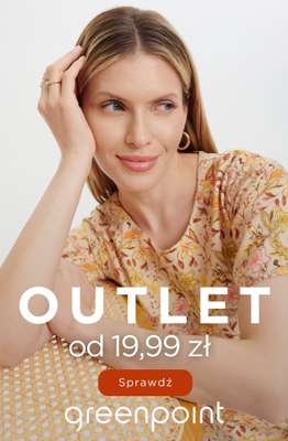 Greenpoint - gazetka promocyjna OUTLET od 19,99 zł od środy 17.06 