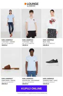 Lounge by Zalando - gazetka promocyjna Do -79% KARL LAGERFELD od środy 17.06 do soboty 20.06 - strona 12