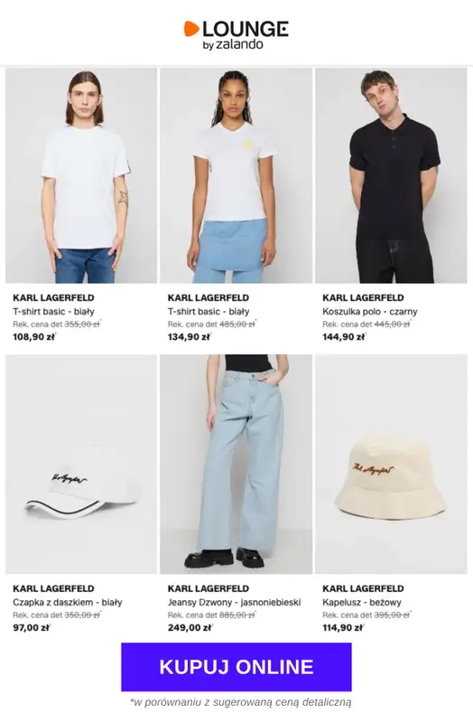 Lounge by Zalando - gazetka promocyjna Do -79% KARL LAGERFELD od środy 17.06 do soboty 20.06 - strona 3