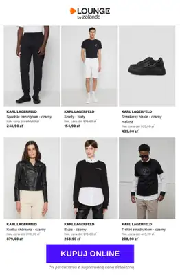 Lounge by Zalando - gazetka promocyjna Do -79% KARL LAGERFELD od środy 17.06 do soboty 20.06 - strona 11