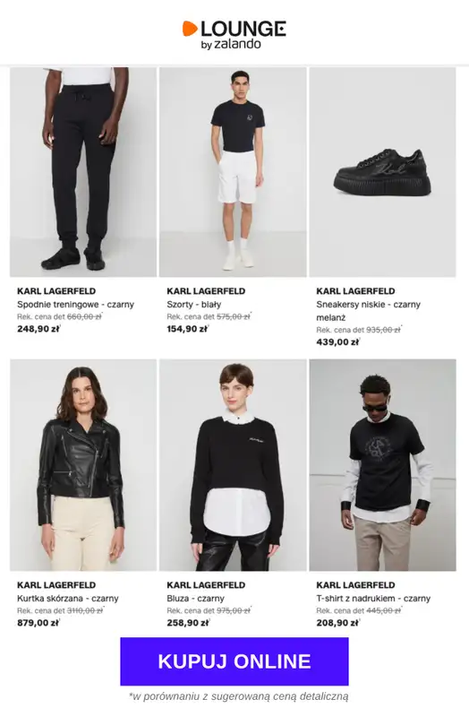 Lounge by Zalando - gazetka promocyjna Do -79% KARL LAGERFELD od środy 17.06 do soboty 20.06 - strona 11