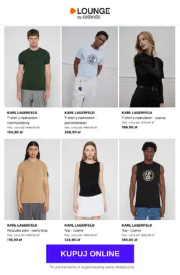 Lounge by Zalando - gazetka promocyjna Do -79% KARL LAGERFELD od środy 17.06 do soboty 20.06 - strona 8