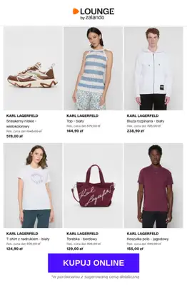 Lounge by Zalando - gazetka promocyjna Do -79% KARL LAGERFELD od środy 17.06 do soboty 20.06 - strona 10