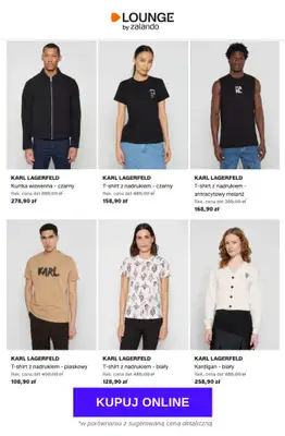 Lounge by Zalando - gazetka promocyjna Do -79% KARL LAGERFELD od środy 17.06 do soboty 20.06 - strona 7