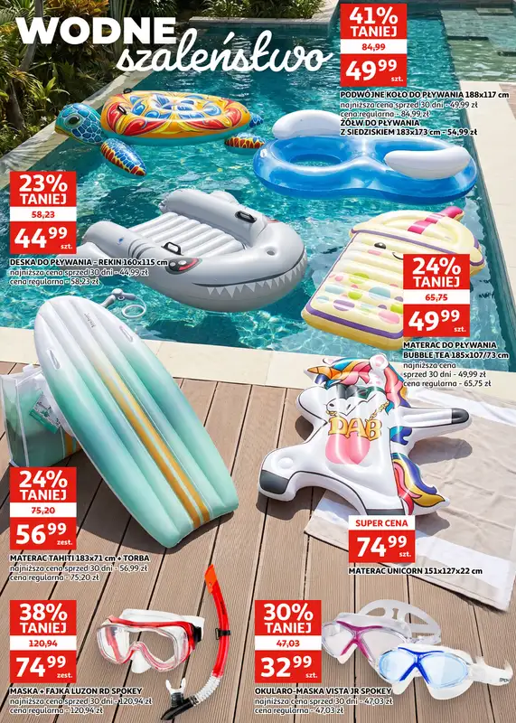 Auchan - gazetka promocyjna Gazetka Zielona Góra I Nareszcie wakacje!  do wtorku 30.06 - strona 3