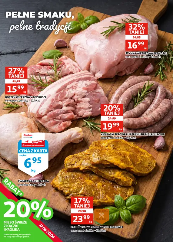 Auchan - gazetka promocyjna Gazetka Zielona Góra I Nareszcie wakacje!  do wtorku 30.06 - strona 8
