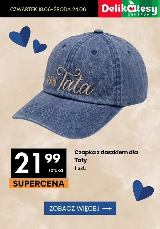 Delikatesy Centrum - gazetka promocyjna Prezenty na DZIEŃ OJCA od czwartku 18.06 do środy 24.06 - strona 9