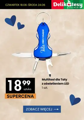 Delikatesy Centrum - gazetka promocyjna Prezenty na DZIEŃ OJCA od czwartku 18.06 do środy 24.06 - strona 5
