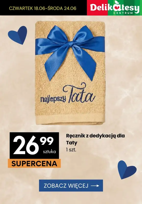 Delikatesy Centrum - gazetka promocyjna Prezenty na DZIEŃ OJCA od czwartku 18.06 do środy 24.06 - strona 7