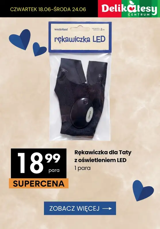 Delikatesy Centrum - gazetka promocyjna Prezenty na DZIEŃ OJCA od czwartku 18.06 do środy 24.06 - strona 10