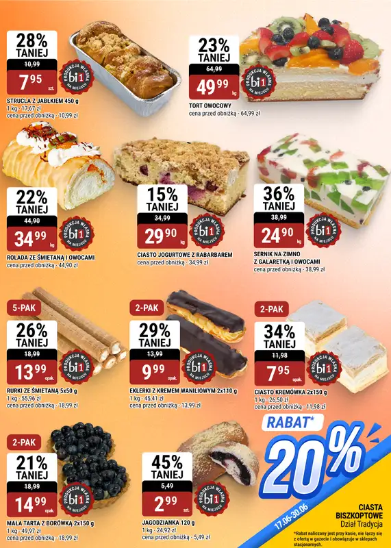 bi1 - gazetka promocyjna Gazetka Rzeszów I Nareszcie wakacje! od środy 17.06 do wtorku 30.06 - strona 15