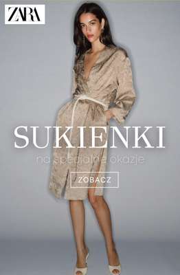 Zara - gazetka promocyjna Sukienki na specjalne okazje od środy 17.06 
