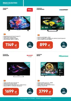 Max Elektro - gazetka promocyjna Gazetka od środy 17.06 do środy 01.07 - strona 7