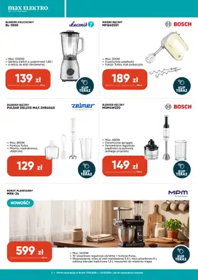 Max Elektro - gazetka promocyjna Gazetka od środy 17.06 do środy 01.07 - strona 3
