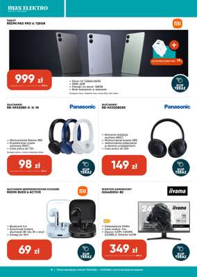 Max Elektro - gazetka promocyjna Gazetka od środy 17.06 do środy 01.07 - strona 10