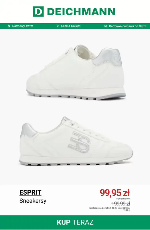 Deichmann - gazetka promocyjna Do -50% letnia wyprzedaż dla niej od czwartku 18.06  - strona 10