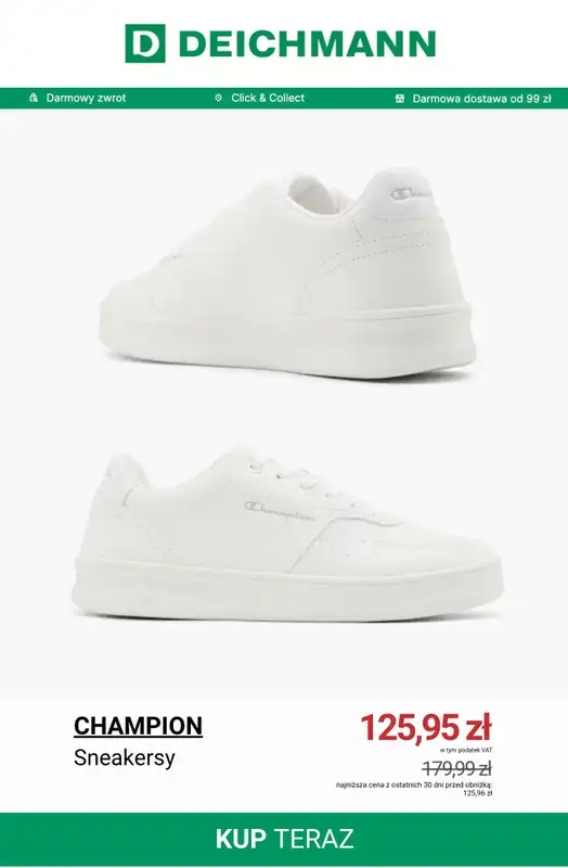 Deichmann - gazetka promocyjna Do -50% letnia wyprzedaż dla niego od czwartku 18.06  - strona 7