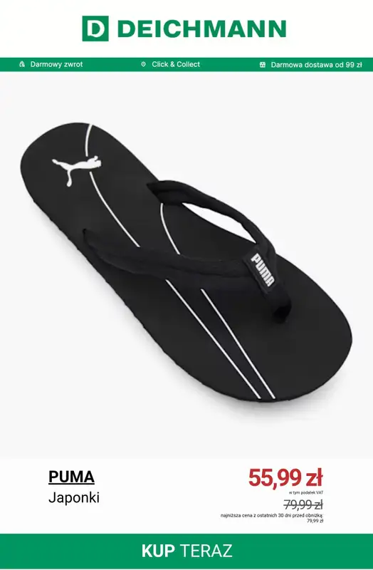 Deichmann - gazetka promocyjna Do -50% letnia wyprzedaż dla niego od czwartku 18.06  - strona 3