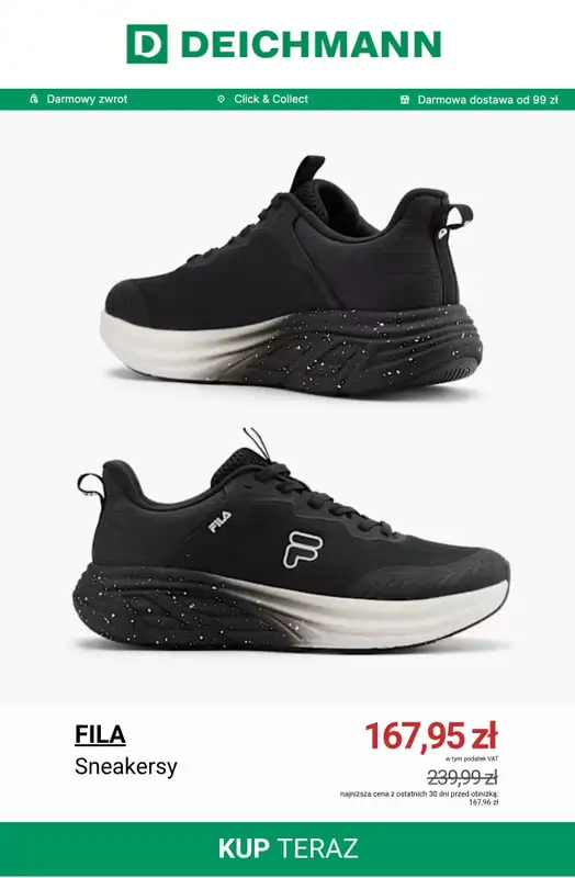 Deichmann - gazetka promocyjna Do -50% letnia wyprzedaż dla niego od czwartku 18.06  - strona 11