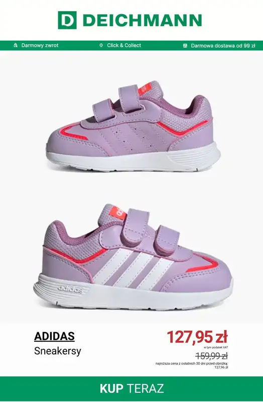 Deichmann - gazetka promocyjna Do -50% letnia wyprzedaż dla dziecka od piątku 19.06  - strona 6
