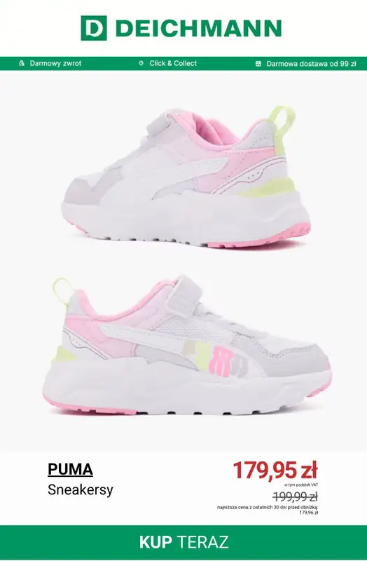 Deichmann - gazetka promocyjna Do -50% letnia wyprzedaż dla dziecka od piątku 19.06  - strona 5