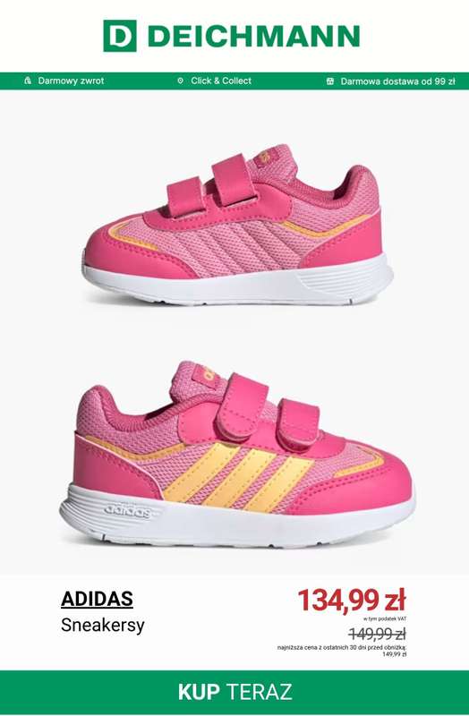 Deichmann - gazetka promocyjna Do -50% letnia wyprzedaż dla dziecka od piątku 19.06  - strona 7