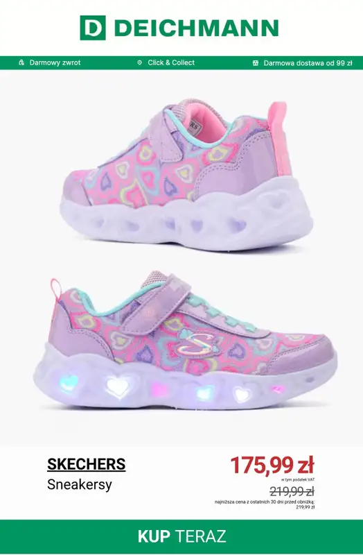 Deichmann - gazetka promocyjna Do -50% letnia wyprzedaż dla dziecka od piątku 19.06  - strona 12