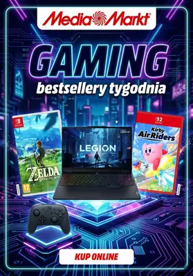 Media Markt - gazetka promocyjna Gaming - bestsellery tygodnia od środy 17.06 do poniedziałku 22.06