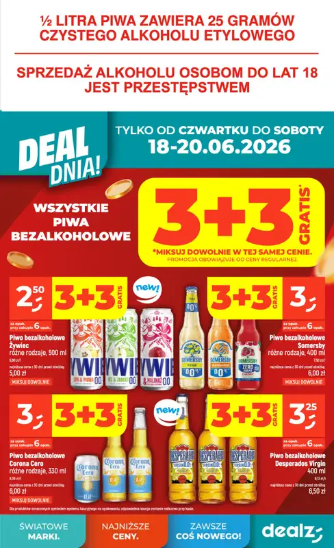 Dealz - gazetka promocyjna Make a Dealz! od czwartku 18.06 do środy 24.06 - strona 3
