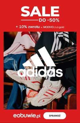eobuwie.pl - gazetka promocyjna Sneakersy adidas do -50% od środy 17.06 