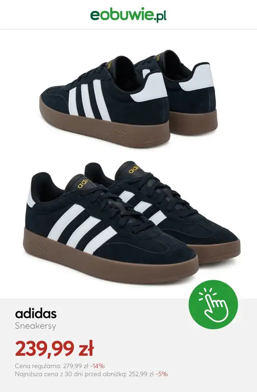eobuwie.pl - gazetka promocyjna Sneakersy adidas do -50% od środy 17.06  - strona 11