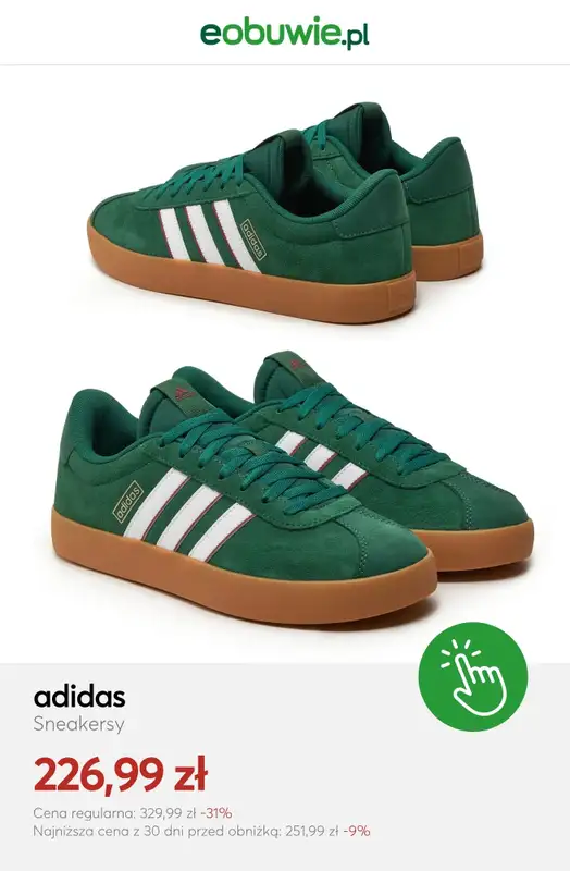eobuwie.pl - gazetka promocyjna Sneakersy adidas do -50% od środy 17.06  - strona 10