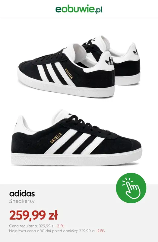 eobuwie.pl - gazetka promocyjna Sneakersy adidas do -50% od środy 17.06  - strona 4