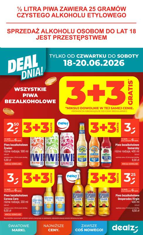 Dealz - gazetka promocyjna Deal dnia od czwartku 18.06 do środy 24.06 - strona 3