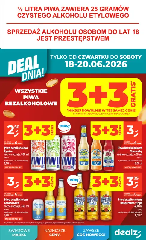 Dealz - gazetka promocyjna Deal dnia od czwartku 18.06 do środy 24.06 - strona 3