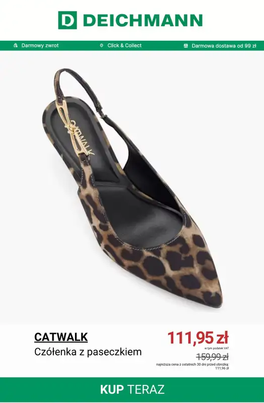 BEST SALE - gazetka promocyjna Deichmann | Do -50% letnia wyprzedaż dla niej od środy 17.06  - strona 4