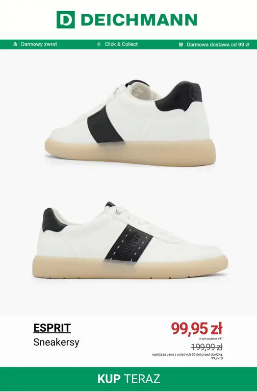 BEST SALE - gazetka promocyjna Deichmann | Do -50% letnia wyprzedaż dla niej od środy 17.06  - strona 12