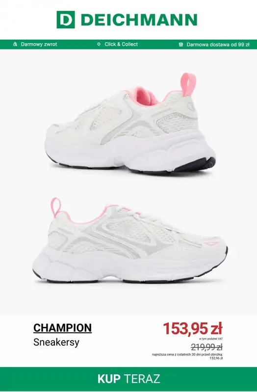 BEST SALE - gazetka promocyjna Deichmann | Do -50% letnia wyprzedaż dla niej od środy 17.06  - strona 9