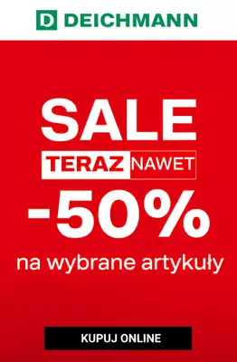 BEST SALE - gazetka promocyjna Deichmann | Do -50% letnia wyprzedaż dla niej od środy 17.06 