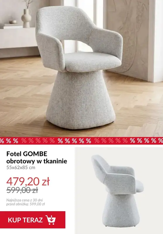 Homla - gazetka promocyjna -20% festiwal mebli od czwartku 18.06  - strona 6