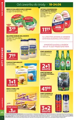 Stokrotka - gazetka promocyjna Gazetka Supermarket od czwartku 18.06 do środy 24.06 - strona 4