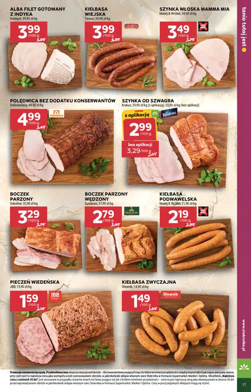 Stokrotka - gazetka promocyjna Gazetka Supermarket od czwartku 18.06 do środy 24.06 - strona 17