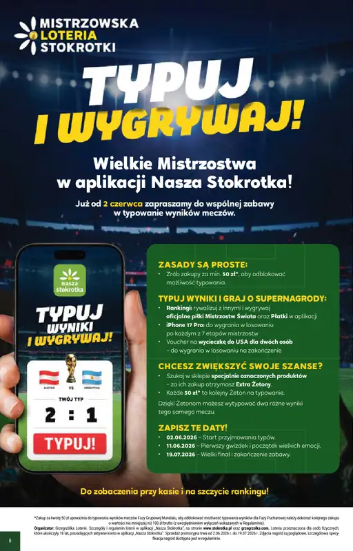 Stokrotka - gazetka promocyjna Gazetka Supermarket od czwartku 18.06 do środy 24.06 - strona 8