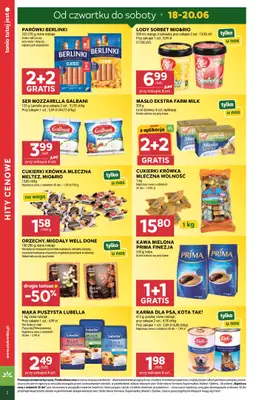 Stokrotka - gazetka promocyjna Gazetka Market od czwartku 18.06 do środy 24.06 - strona 2
