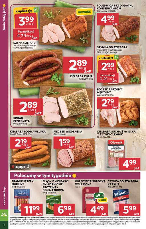 Stokrotka - gazetka promocyjna Gazetka Market od czwartku 18.06 do środy 24.06 - strona 8
