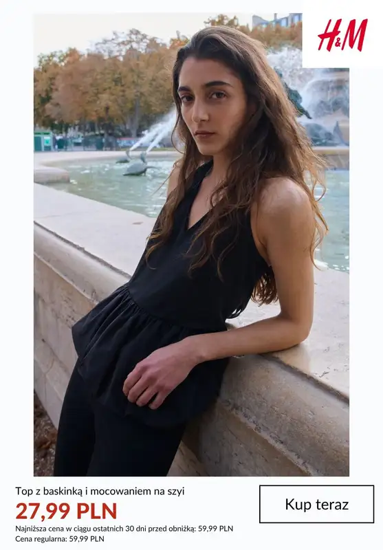 H&M - gazetka promocyjna WYPRZEDAŻ do -50% - ubrania damskie od środy 17.06  - strona 2